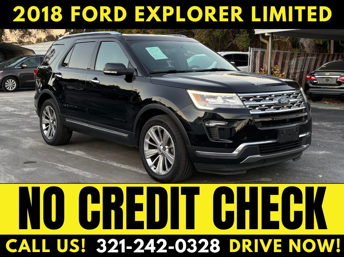 2018 FORD EXPLORER LIMITED 3RD ROW! - WE FINANCE! - NO CREDIT CHECK! - Image 3