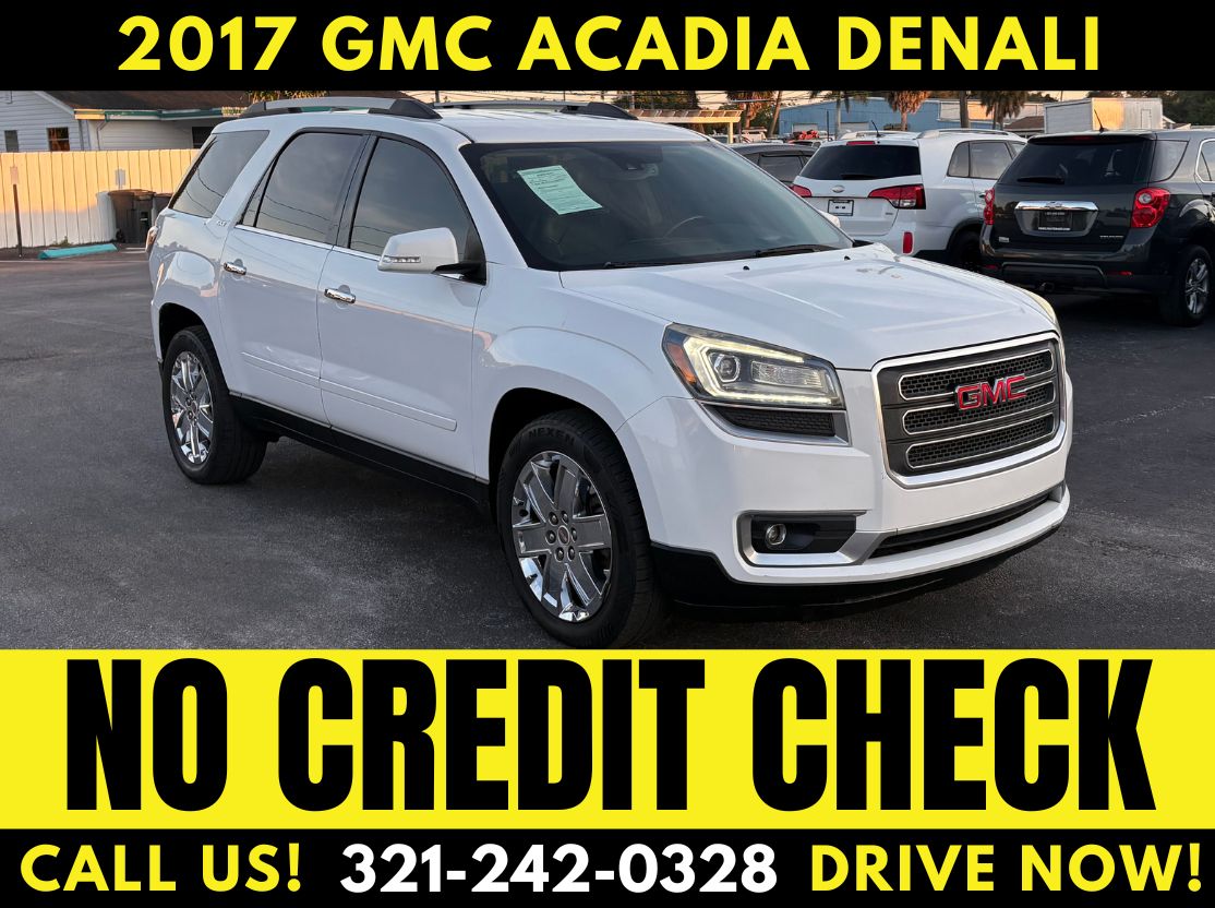 2017 GMC ACADIA DENALI! - WE FINANCE! - NO CREDIT CHECK!!! - Image 3