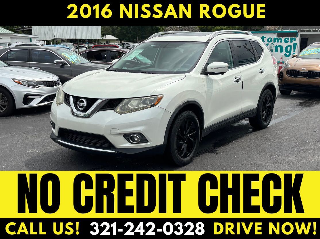 2016 NISSAN ROGUE! - WE FINANCE! - NO CREDIT CHECK!