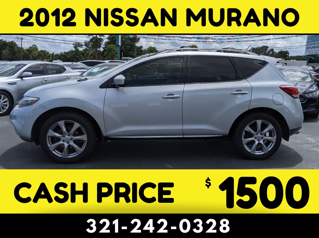 2012 NISSAN MURANO PLATINUM - $1500 CASH CAR! - Image 3
