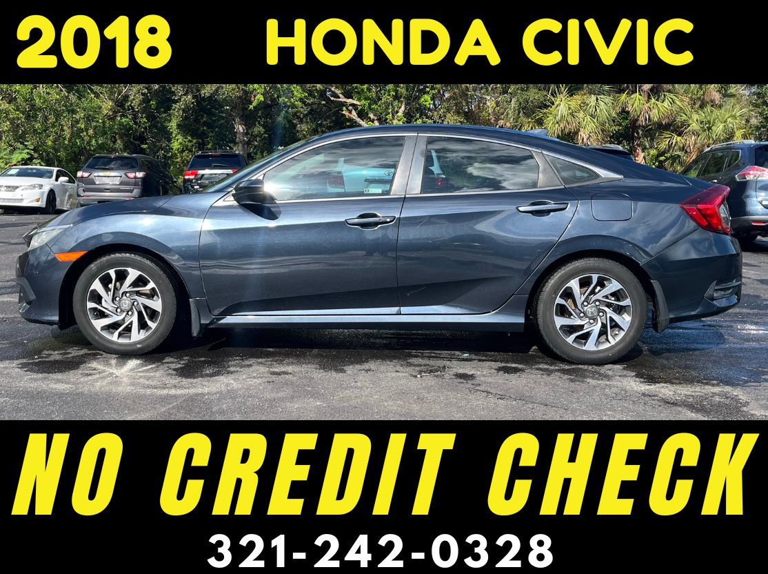 2018 HONDA CIVIC EX - WE FINANCE NO CREDIT CHECK! - Image 3