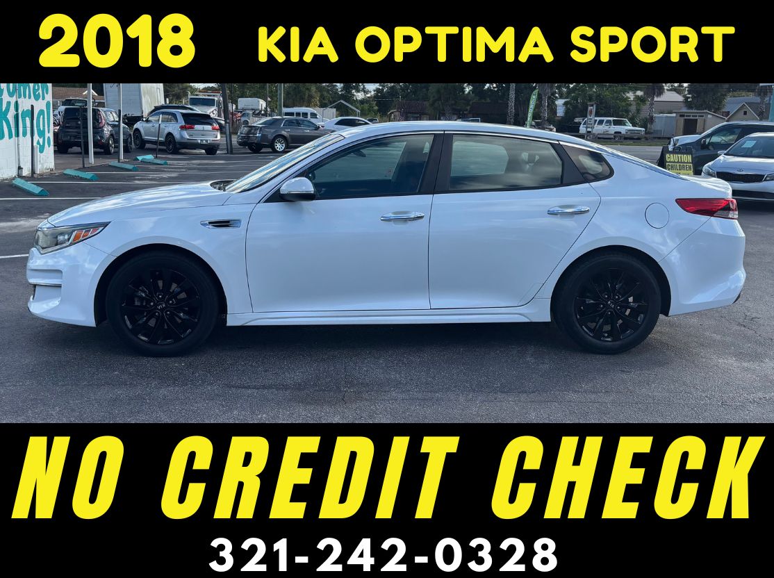 2018 KIA OPTIMA SPORT NIGHTFALL RIMS - WE FINANCE NO CREDIT CHECK! - Image 3
