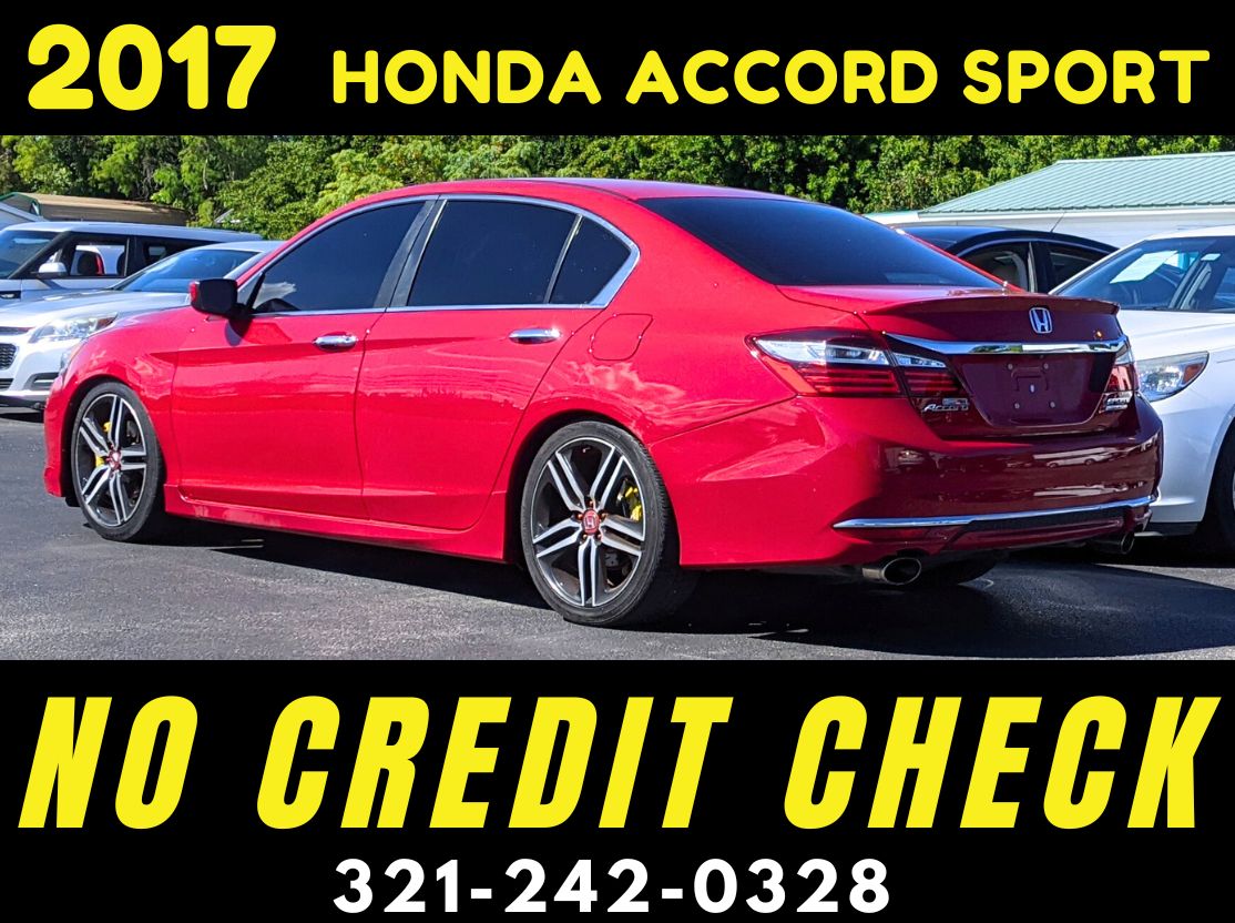 2017 HONDA ACCORD SPORT - WE FINANCE NO CREDIT CHECK! - Image 4