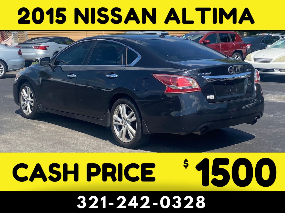2015 NISSAN ALTIMA SV - $1500 CASH CAR! - Image 4