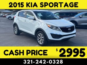 2015 KIA SPORTAGE $2995 CASH PRICE!