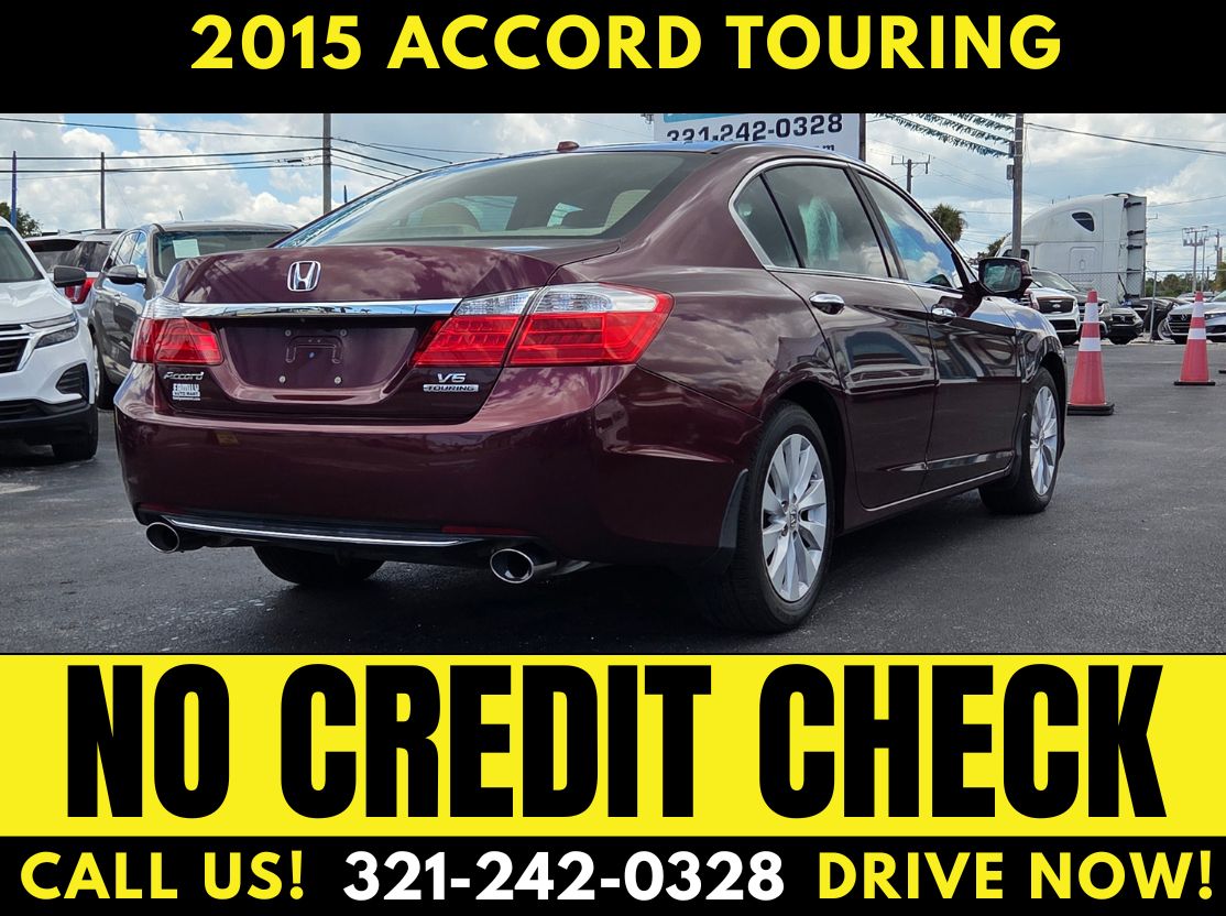 2015 HONDA ACCORD TOURING -WE FINANCE NO CREDIT CHECK! - Image 4
