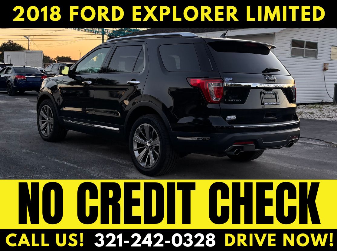 2018 FORD EXPLORER LIMITED 3RD ROW! - WE FINANCE! - NO CREDIT CHECK! - Image 4
