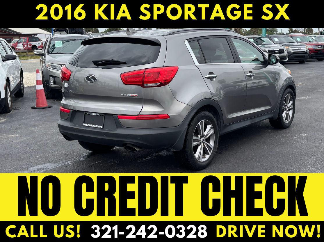 2016 KIA SPORTAGE SX! WE FINANCE! - NO CREDIT CHECK! - Image 4