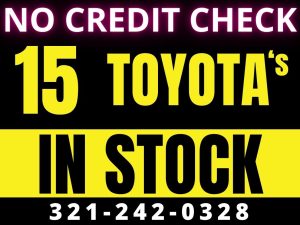 2020-2023 TOYOTA's IN STOCK!! - WE FINANCE NO CRDIT CHECK!!