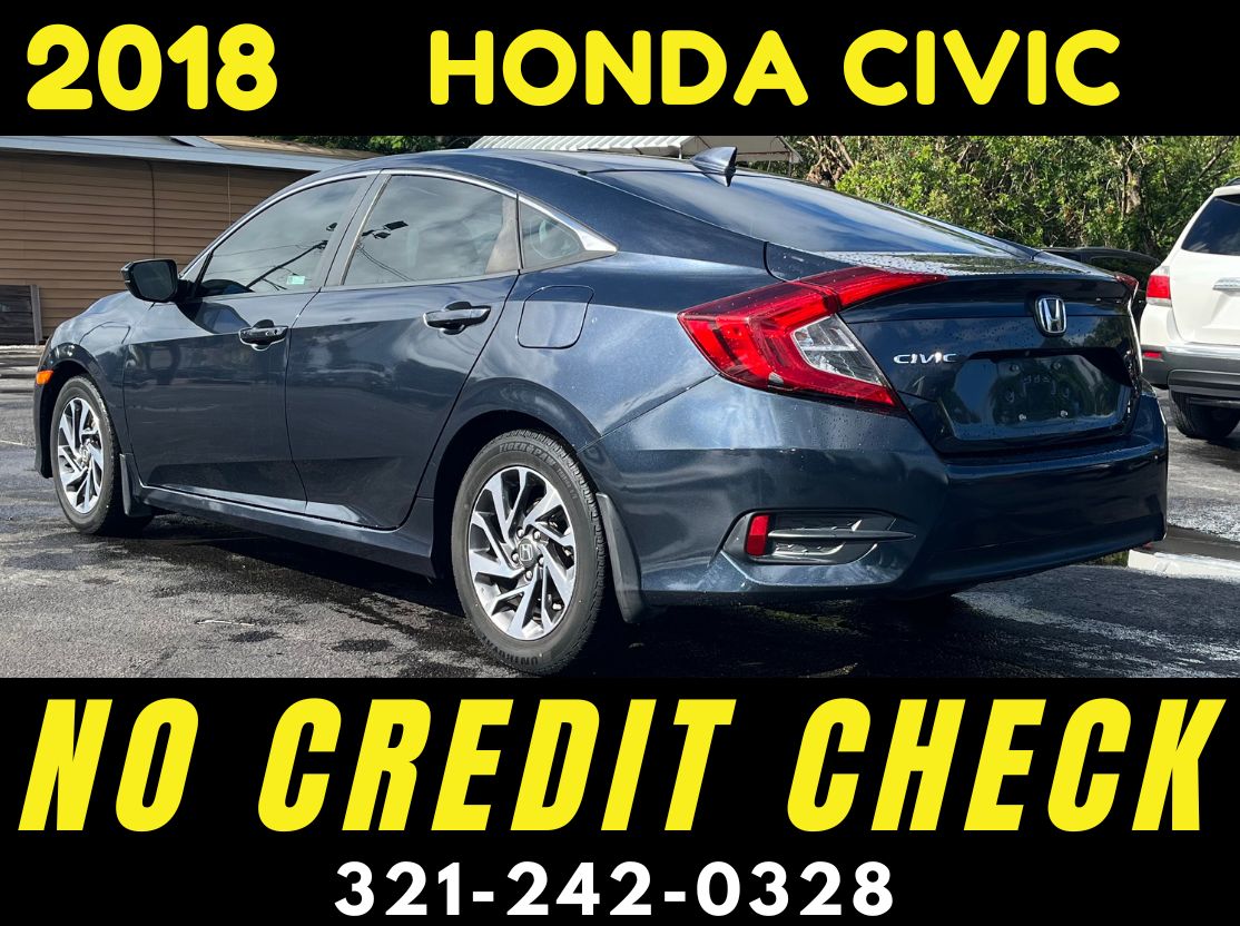 2018 HONDA CIVIC EX - WE FINANCE NO CREDIT CHECK! - Image 4