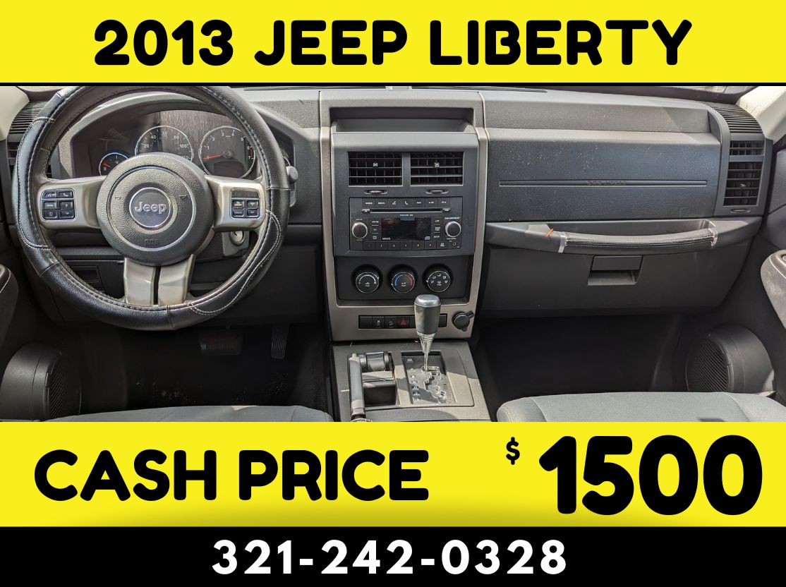 2013 JEEP LIBERTY RENEGADE - $1500 CASH CAR! - Image 5