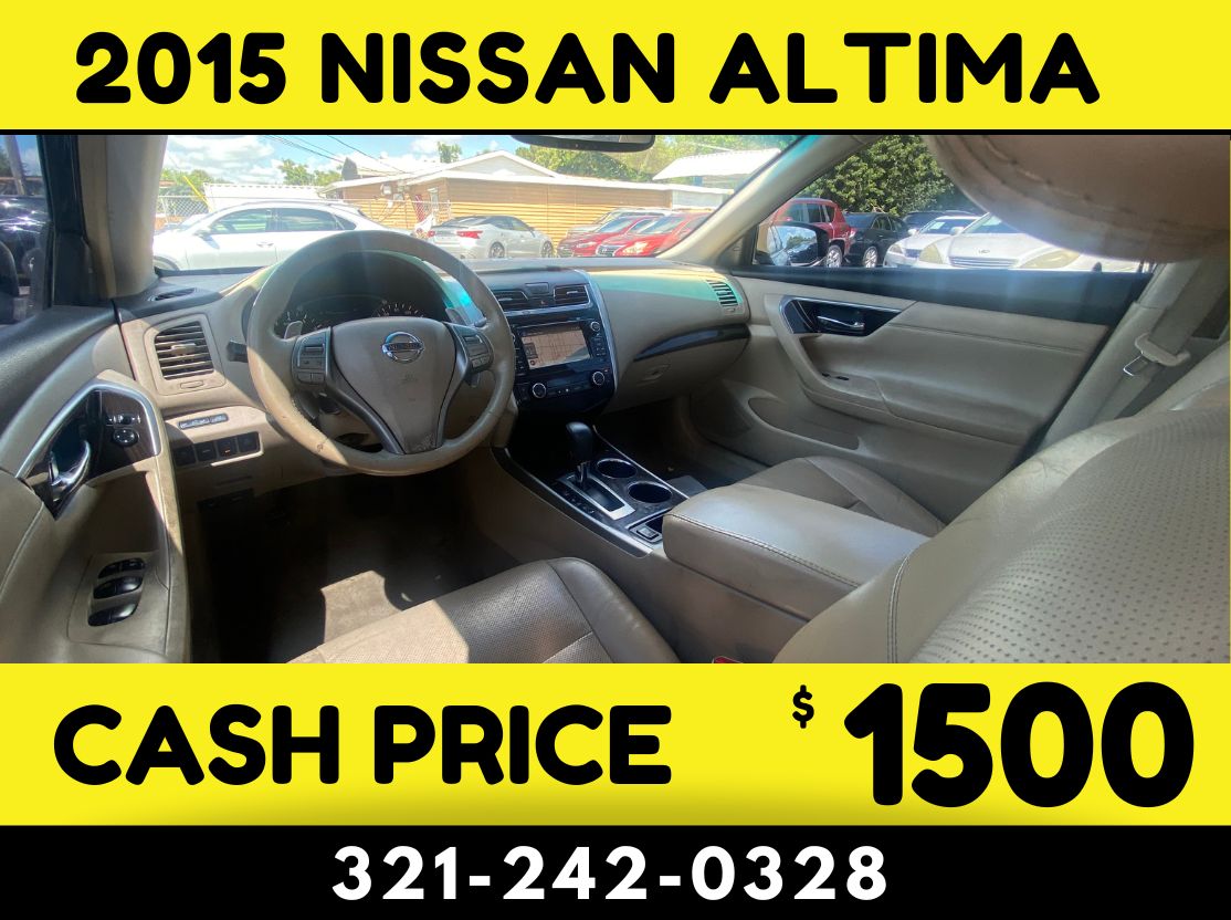 2015 NISSAN ALTIMA SV - $1500 CASH CAR! - Image 5