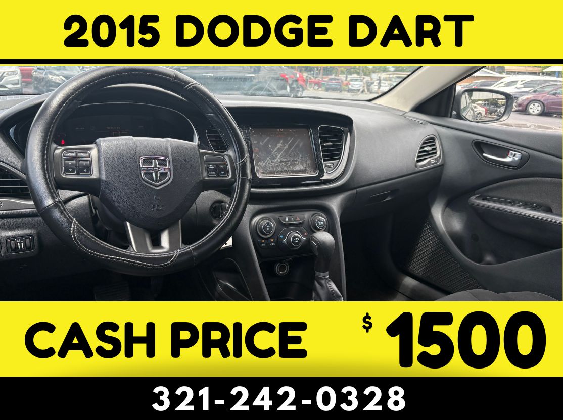 2015 DODGE DART SXT - $1500 CASH CAR! - Image 5