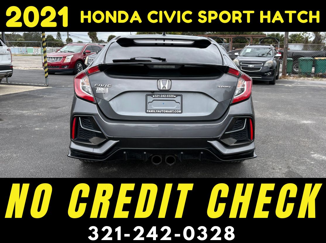 2021 HONDA CIVIC SPORT HATCHBACK! - WE FINANCE NO CREDIT CHECK! - Image 5