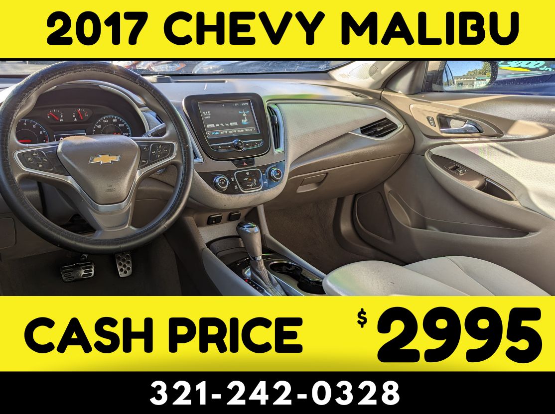 2017 CHEVY MALIBU $2995 CASH PRICE! - Image 5