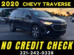 2020 CHEVT TRAVERSE 3LT 3 ROW - WE FINANCE NO CREDIT CHECK!