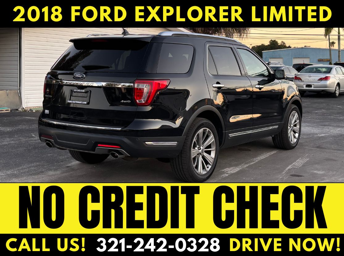2018 FORD EXPLORER LIMITED 3RD ROW! - WE FINANCE! - NO CREDIT CHECK! - Image 5