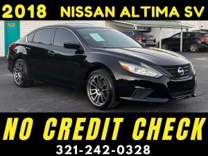 2018 NISSAN ALTIMA SR - WE FINANCE NO CREDIT CHECK!