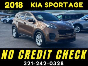2018 KIA SPORTAGE - WE FINANCE NO CREDIT CHECK!