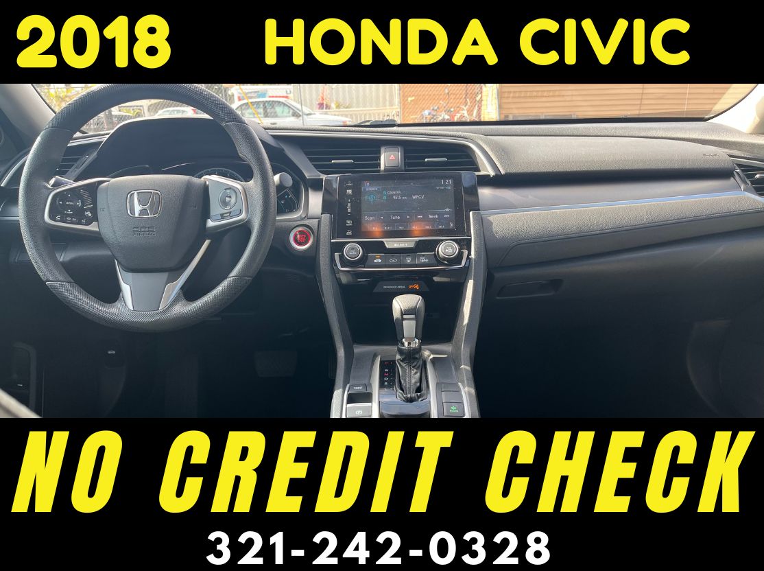2018 HONDA CIVIC EX - WE FINANCE NO CREDIT CHECK! - Image 5