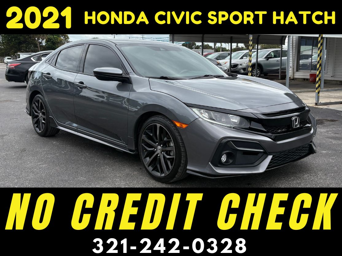 2021 HONDA CIVIC SPORT HATCHBACK! - WE FINANCE NO CREDIT CHECK! - Image 6