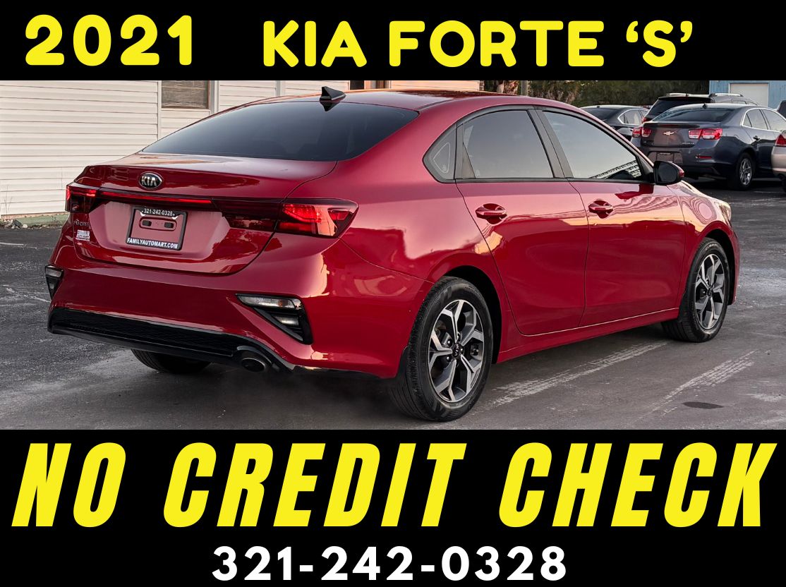 2021 KIA FORTE "S" - WE FINANCE NO CREDIT CHECK! - Image 7