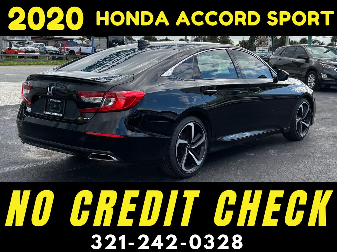 2020 HONDA ACCORD SPORT - WE FINANCE NO CREDIT CHECK! - Image 7