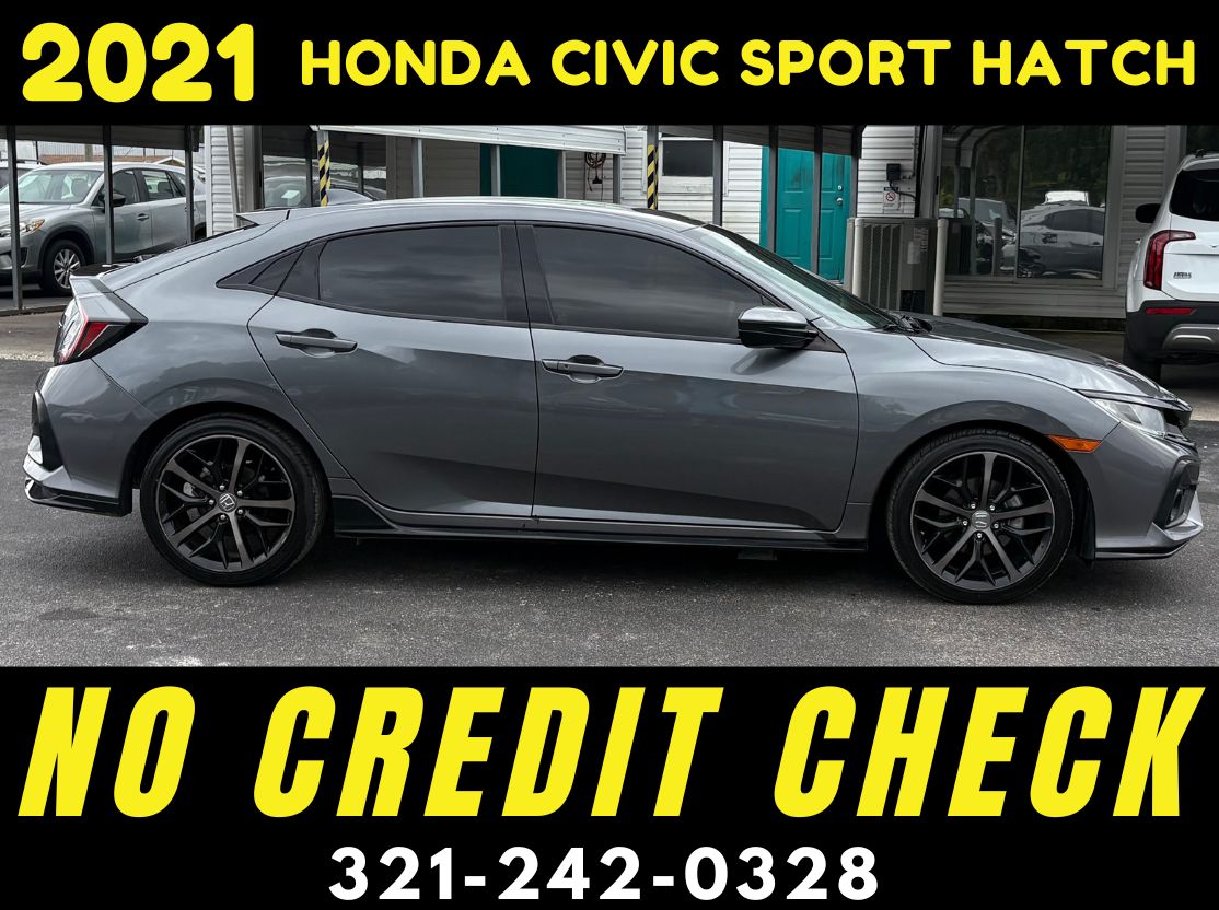 2021 HONDA CIVIC SPORT HATCHBACK! - WE FINANCE NO CREDIT CHECK! - Image 7