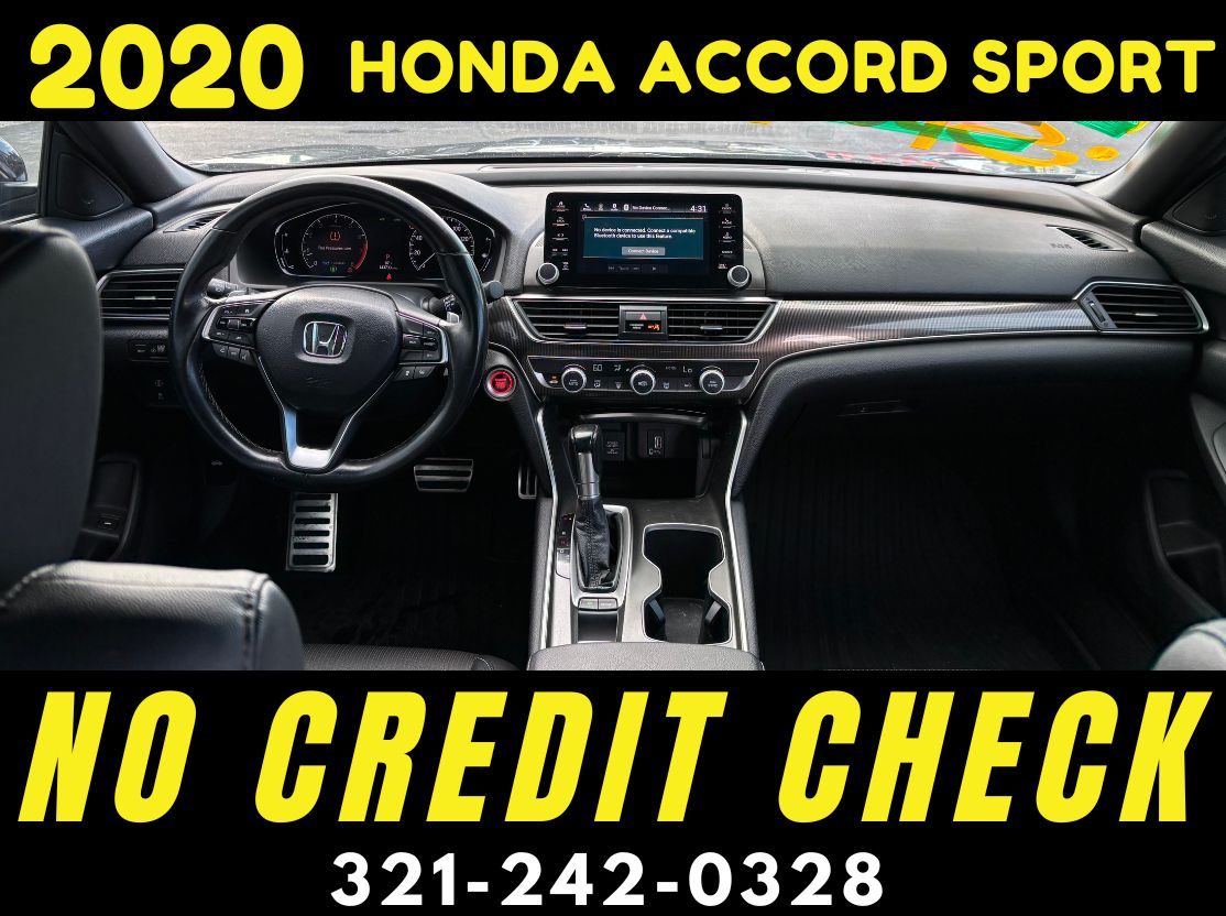 2020 HONDA ACCORD SPORT - WE FINANCE NO CREDIT CHECK! - Image 8