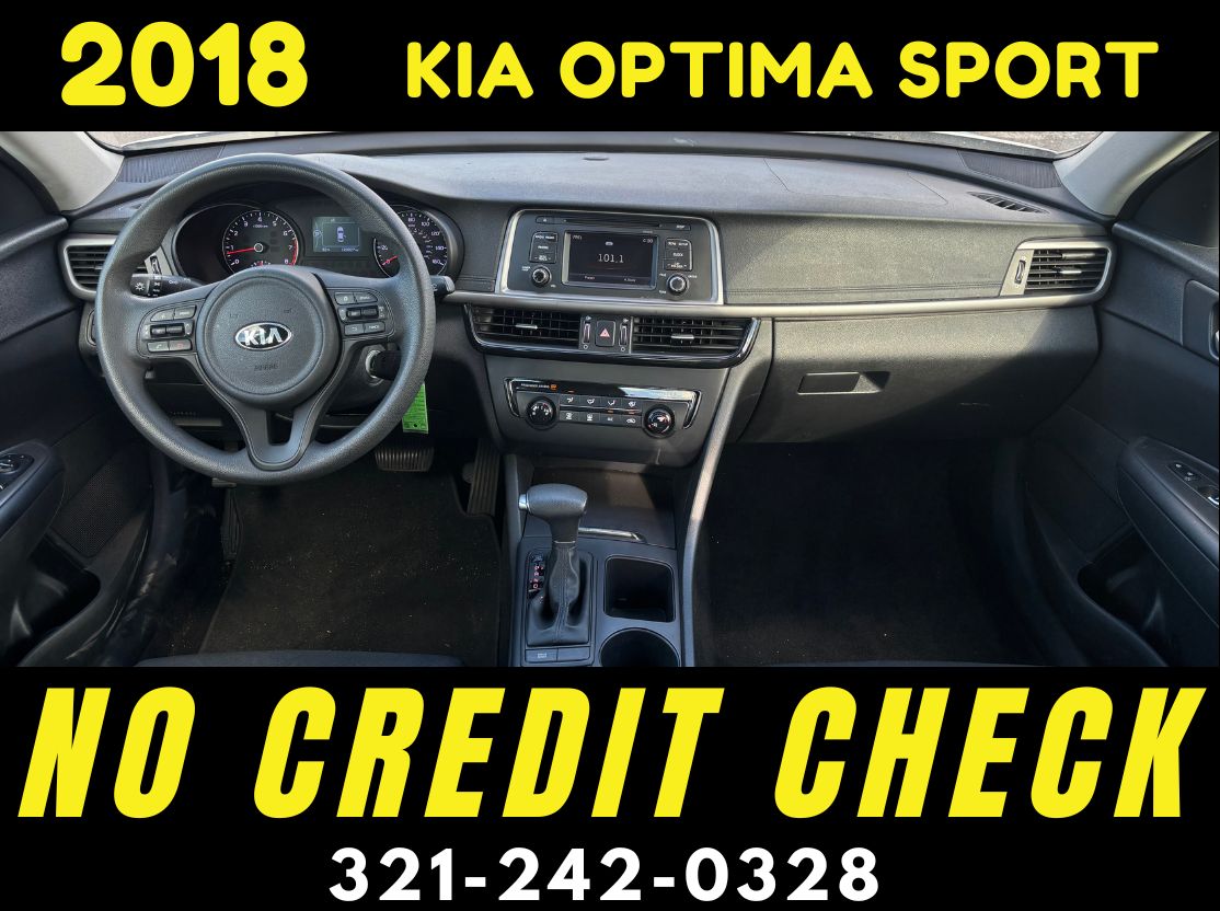 2018 KIA OPTIMA SPORT NIGHTFALL RIMS - WE FINANCE NO CREDIT CHECK! - Image 8