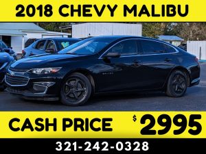 2018 CHEVY MALIBU - $2995 CASH CAR!