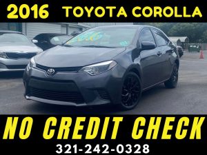 2016 TOYOTA COROLLA - WE FINANCE NO CREDIT CHECK!!
