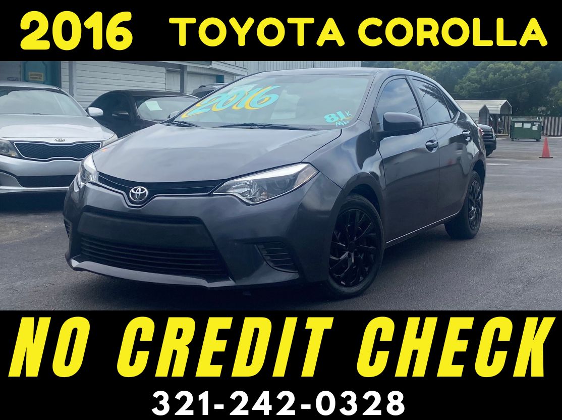 2016 TOYOTA COROLLA - WE FINANCE NO CREDIT CHECK!!