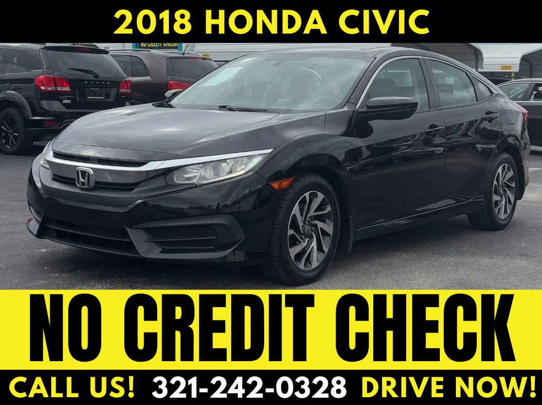 2018 HONDA CIVIC - WE FINANCE NO CREDIT CHECK!