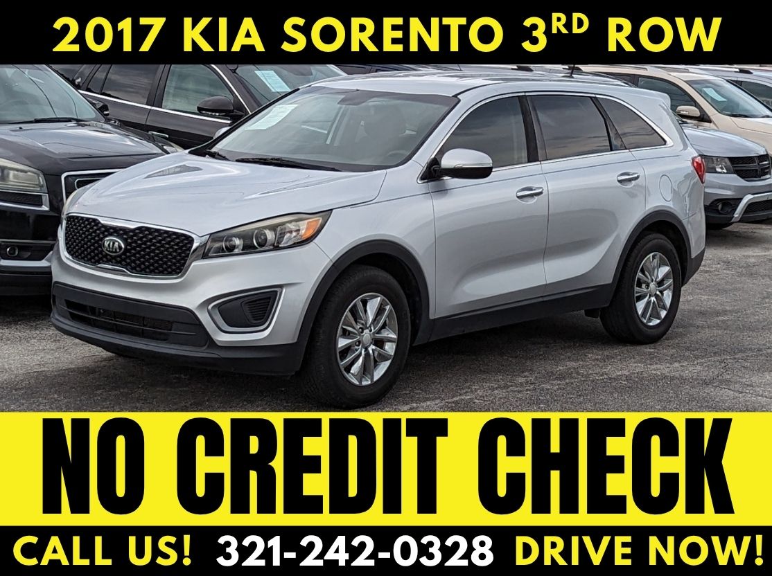 2017 KIA SORENTO 3RD ROW! - WE FINANCE! NO CREDIT CHECK!!