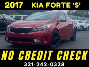 2017 KIA FORTE "S" SPORT - WE FINANCE NO CREDIT CHECK!!!