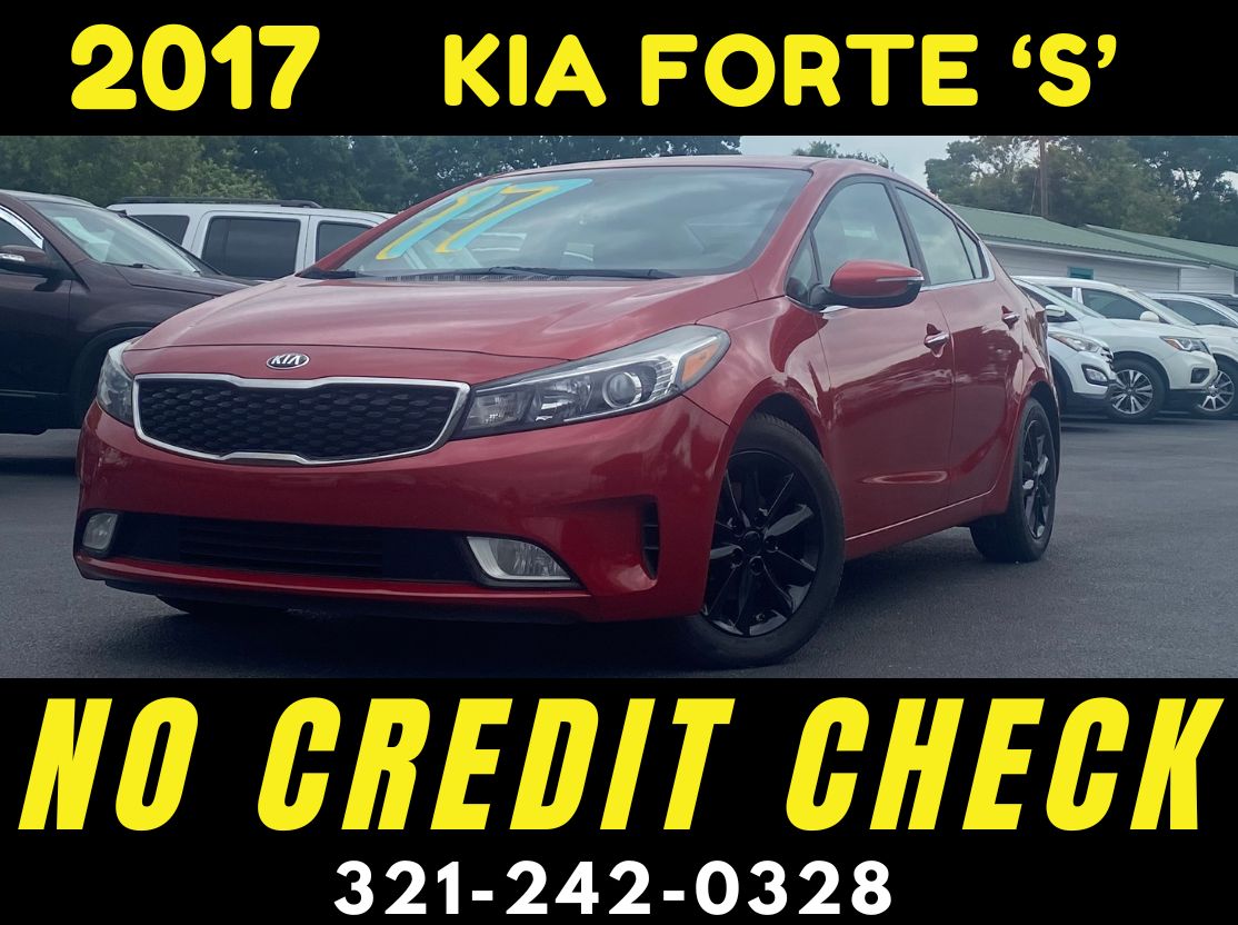 2017 KIA FORTE "S" SPORT - WE FINANCE NO CREDIT CHECK!!!
