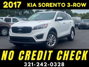 2017 KIA SORENTO 3 ROW - WE FINANCE NO CREDIT CHECK!!