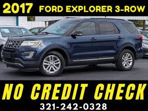2017 FORD EXPLORER 3 ROW - WE FINANCE NO CREDIT CHECK!!!