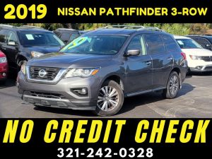 2019 NISSAN PATHFINDER 3 ROW - WE FINANCE NO CREDIT CHECK!
