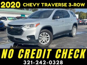 2020 CHEVY TRAVERSE LT 3 ROW - WE FINANCE NO CREDIT CHECK!!