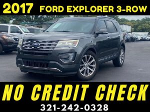 2017 FORD EXPLORER LIMITED 3 ROW - WE FINANCE NO CREDIT CHECK!!!