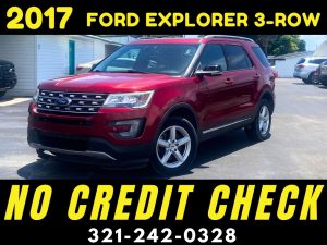 2017 FORD EXPLORER 3 ROW - WE FINANCE NO CREDIT CHECK!!!