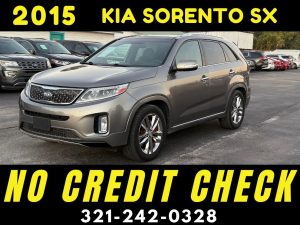 2015 KIA SORENTO SX 3 ROW - WE FINANCE NO CREDIT CHECK!!