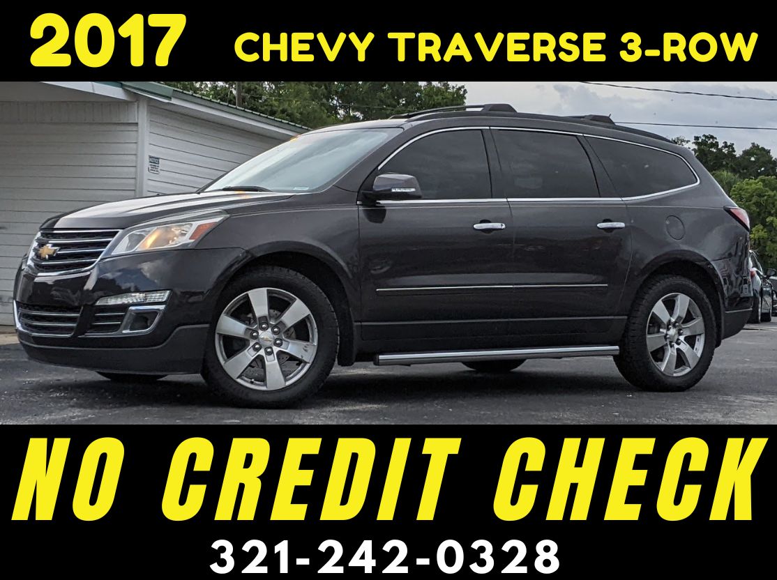 2017 CHEVY TRAVERSE LT 3 ROW - WE FINANCE NO CREDIT CHECK!!