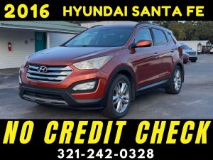 2016 HYUNDAI SANTA FE TURBO - WE FINANCE NO CREDIT CHECK!!!