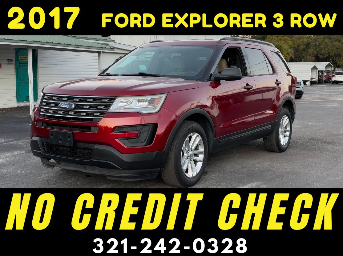 2017 FORD EXPLORER XLT 3 ROW - WE FINANCE NO CREDIT CHECK!!!