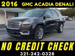 2016 GMC ACADIA DENALI 3 ROW - WE FINANCE NO CREDIT CHECK!!