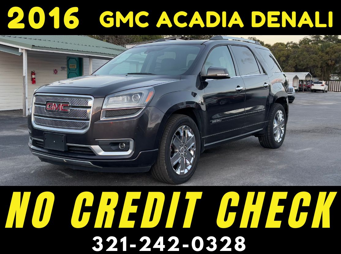 2016 GMC ACADIA DENALI 3 ROW - WE FINANCE NO CREDIT CHECK!!