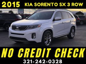 2015 KIA SORENTO SX 3 ROW - WE FINANCE NO CREDIT CHECK!